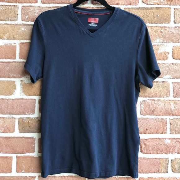 alfani slim fit stretch v neck